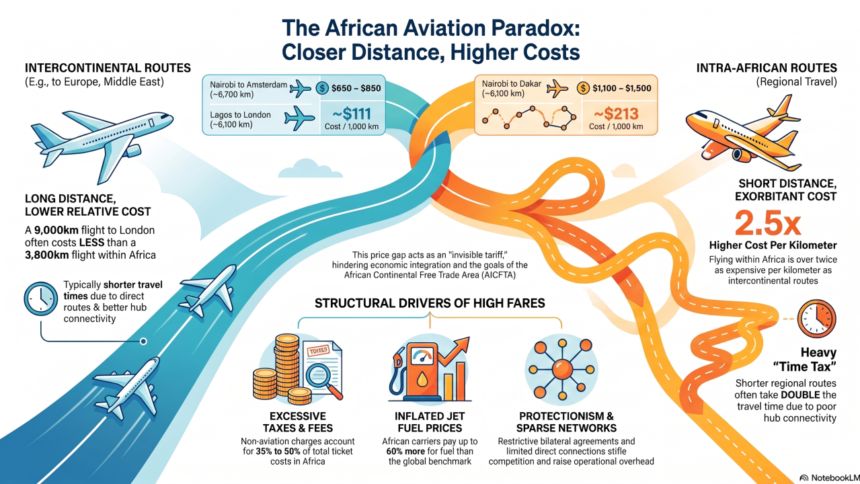 The Cost of Connection: Why Africa's Skies Remain Its Most Expensive Trade Route