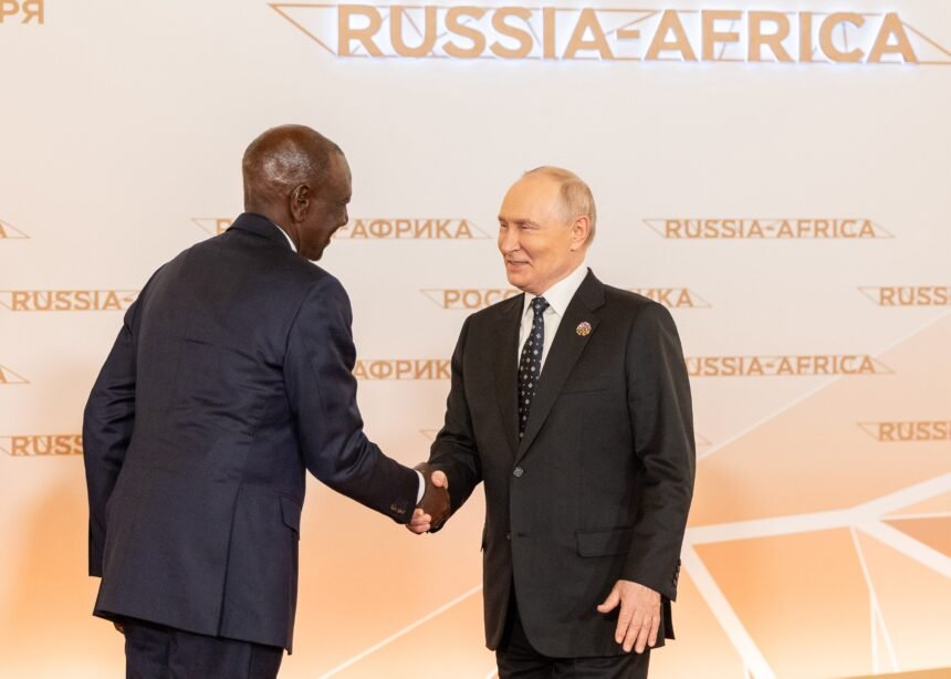 Russia Targets $50 Billion in Africa Trade as Ruto Demands Factories and Jobs